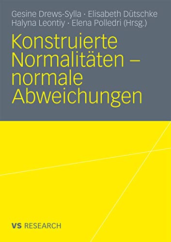 Stock image for Konstruierte Normalitten - normale Abweichungen for sale by Buchmarie