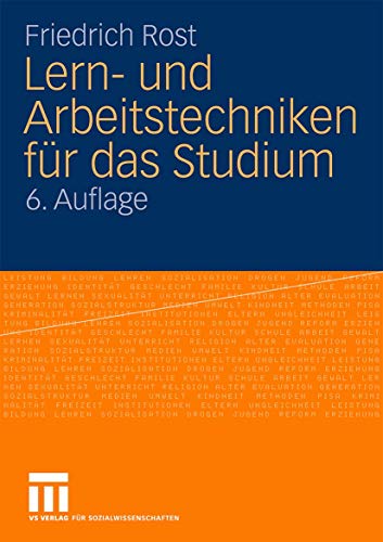 9783531172934: Lern- und Arbeitstechniken fr das Studium (German Edition)