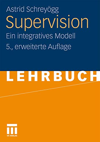 Beispielbild fr Supervision: Ein integratives Modell zum Verkauf von medimops