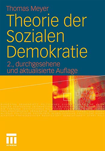 Stock image for Theorie Der Sozialen Demokratie for sale by Revaluation Books