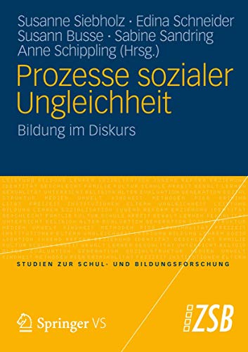 Stock image for Prozesse sozialer Ungleichheit : Bildung im Diskurs for sale by Chiron Media