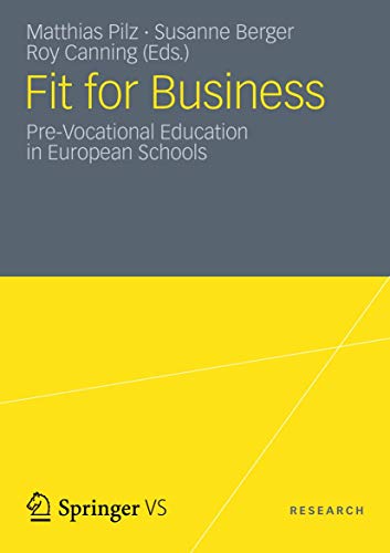 9783531183831: Fit for Business: Pre-Vocational Education in European Schools