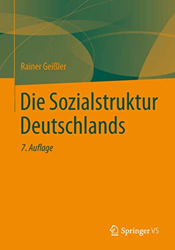 Die Sozialstruktur Deutschlands (German Edition) - Geißler, Rainer