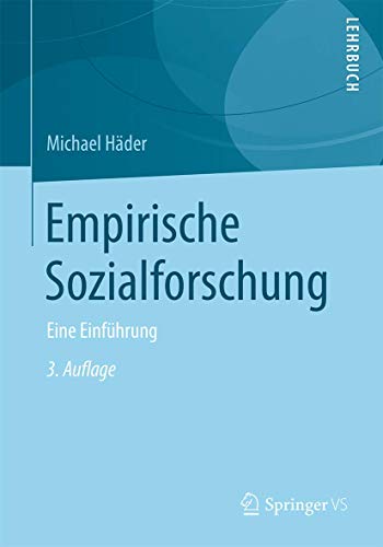 Beispielbild fr Empirische Sozialforschung: Eine Einfhrung zum Verkauf von medimops