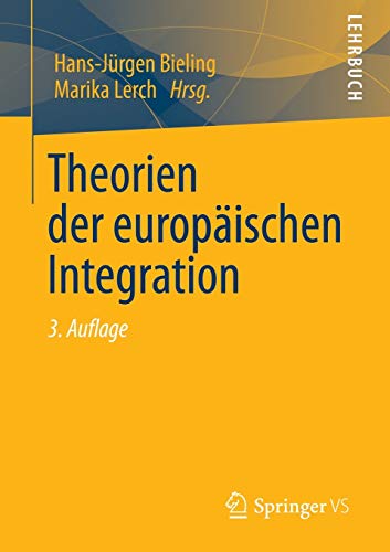 9783531197142: Theorien der europischen Integration