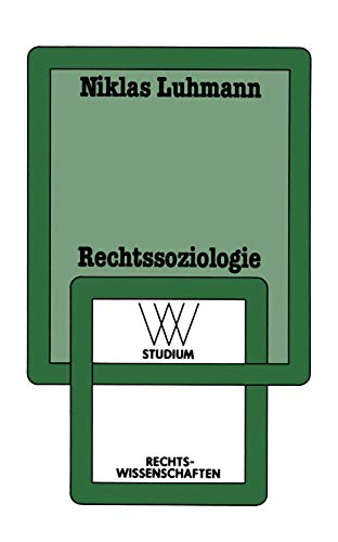 9783531220017: Rechtssoziologie I/II.