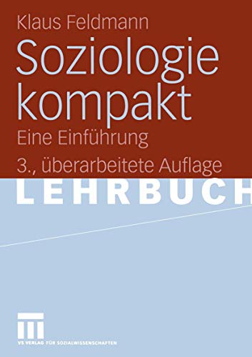 9783531241883: Soziologie kompakt. Eine Einfhrung