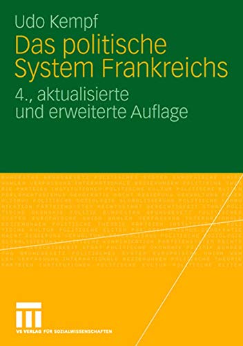 Das politische System Frankreichs (StudienbÃ¼cher zur Sozialwissenschaft) (German Edition) (9783531329734) by Kempf, Udo