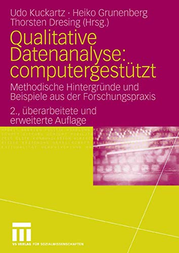9783531342481: Qualitative Datenanalyse: computergesttzt.: Methodische Hintergrnde und Beispiele aus der Forschungspraxis (German Edition)