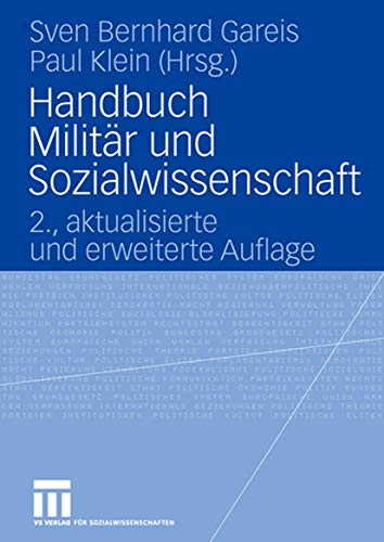 Imagen de archivo de Handbuch Militr und Sozialwissenschaft. a la venta por Bernhard Kiewel Rare Books