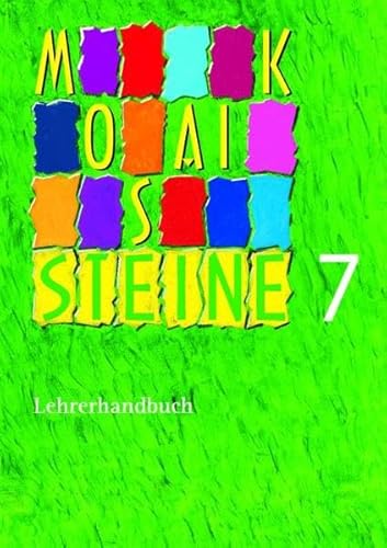 9783532701171: Mosaiksteine 7. Lehrerhandbuch