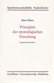 Prinzipien der etymologischen Forschung.