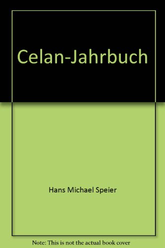 Celan-Jahrbuch 2 (1988). Aus der Reihe: Beiträge zur neueren Literaturgeschichte