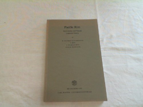 9783533045304: Pacific Rim: Austronesian and Papuan linguistic history (Bibliothek der allgemeinen sprachwissenschaft)