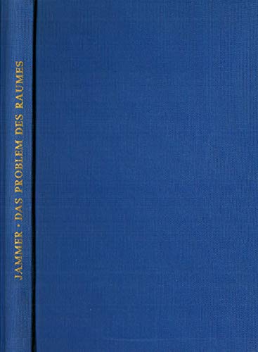 9783534007301: Das Problem des Raumes (Concepts of Space). Die Entwicklung der Raumtheorien