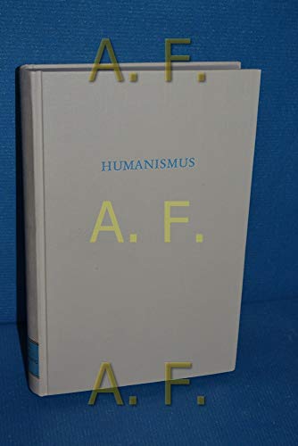 Humanismus. Wege der Forschung ; Band 17. - Oppermann, Hans (Hrsg.)