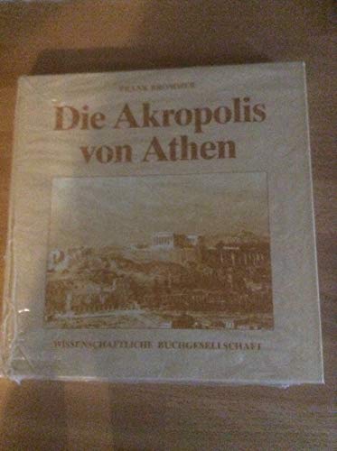 Beispielbild fr Die Akropolis von Athen zum Verkauf von bemeX