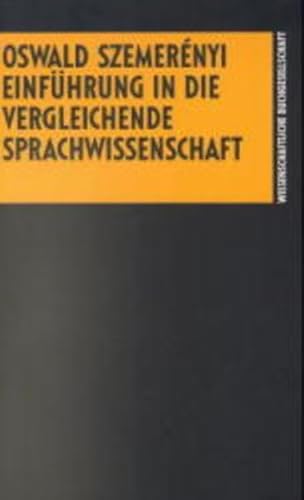 Stock image for Einfu?hrung in die vergleichende Sprachwissenschaft (Die Sprachwissenschaft) (German Edition) for sale by A Squared Books (Don Dewhirst)