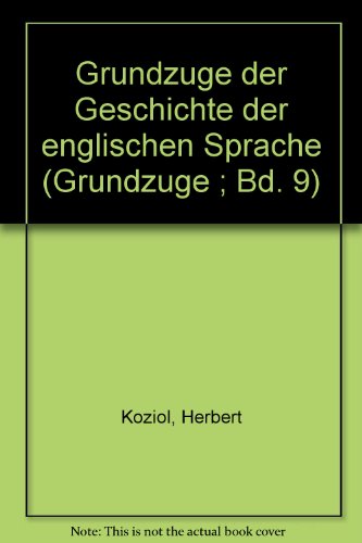 1. Englische Homophone; 2. Grundzüge der Geschichte der englischen Sprache. - 1. Fischer, Walter; 2. Koziol, Herbert.