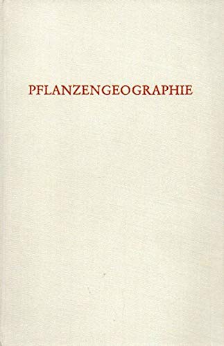 Stock image for Pflanzengeographie. for sale by Antiquariat Eule