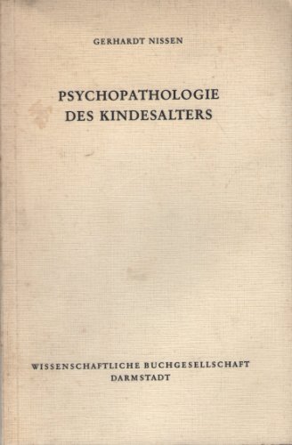 Beispielbild fr Psychopathologie des Kindesalters zum Verkauf von Antiquariat Nam, UstId: DE164665634