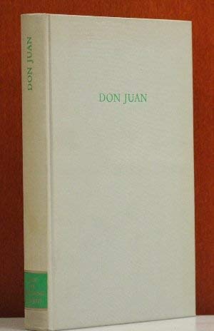 Beispielbild fr Don Juan. Darstellung und Deutung zum Verkauf von Redux Books