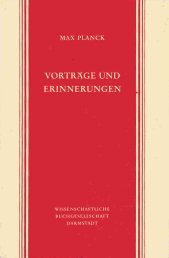 Vorträge und Erinnerungen