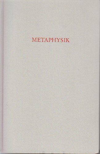 9783534062997: Metaphysik