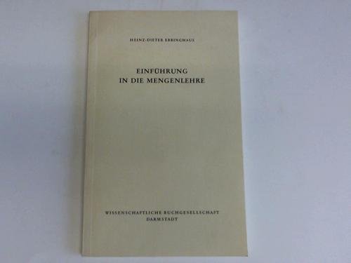 Imagen de archivo de Einfhrung in die Mengenlehre. a la venta por medimops