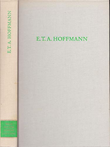 Beispielbild fr E. T. A. Hoffmann zum Verkauf von Thomas Emig