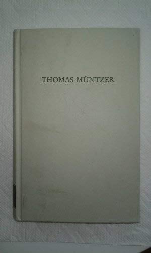 Beispielbild fr Thomas Mntzer. zum Verkauf von medimops
