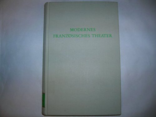 Modernes französisches Theater. Adamov - Beckett - Ionesco - Unknown Author