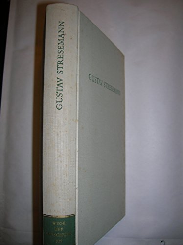 Beispielbild fr Gustav Stresemann zum Verkauf von medimops