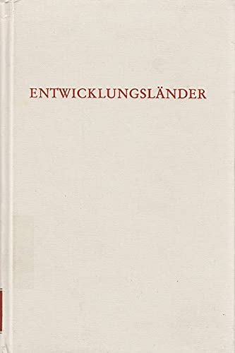 Entwicklungsländer : Beiträge d. Geographie zur Entwicklungs-Forschung Wege der Forschung Bd. 553 - Scholz, Fred [Hrsg.]