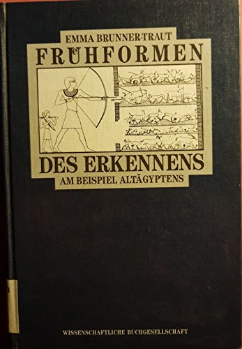 Beispielbild fr Frhformen des Erkennens. Am Beispiel Altgyptens zum Verkauf von medimops