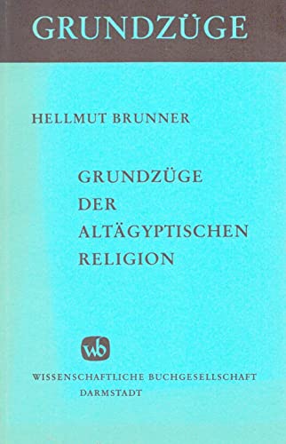 Imagen de archivo de Grundzge der altgyptischen Religion a la venta por medimops