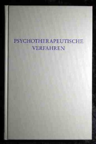 Stock image for Psychotherapeutische Verfahren for sale by CSG Onlinebuch GMBH