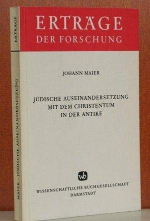 JuÌˆdische Auseinandersetzung mit dem Christentum in der Antike (ErtraÌˆge der Forschung) (German Edition) (9783534085514) by Maier, Johann