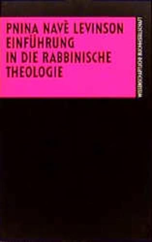 Stock image for Einfhrung in die rabbinische Theologie for sale by medimops