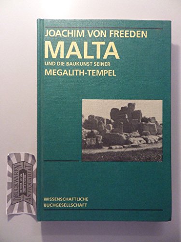 9783534110124: Malta und die Baukunst seiner Megalith-Tempel.