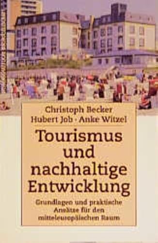 Imagen de archivo de Tourismus und nachhaltige Entwicklung a la venta por medimops