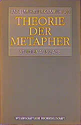 Imagen de archivo de Theorie der Metapher a la venta por medimops