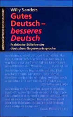 Stock image for Gutes Deutsch, besseres Deutsch for sale by medimops
