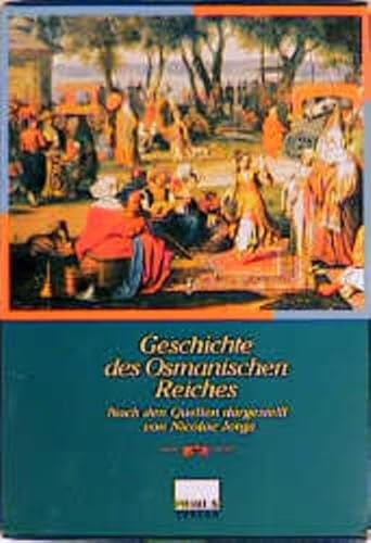 Beispielbild fr Geschichte des Osmanischen Reiches. Nach den Quellen dargestellt, 5 Bde. [Gebundene Ausgabe] Nicolae Jorga (Autor) Die Geschichte der Osmanen   von den Kreuzzgen bis zum Zusammenbruch ihres Reiches nach dem Ersten Weltkrieg   ist untrennbar mit der europischen Geschichte verbunden. Immer ging es dabei auch um die Auseinandersetzung der stlich-islamischen mit den europisch-christlichen Mchten. Ein brisanter Konfliktstoff, dessen zentrale Diskussionspunkte   Nationalitt und Souvernitt, die Rolle der Religion, Freiheit versus Tradition   auch lange nach dem Niedergang des osmanischen Imperiums nichts an Aktualitt eingebt haben. Der Bukarester Historiker Nicolae Jorga publizierte 1908   1913 seine fnfbndige  Geschichte des Osmanischen Reiches . Schon die Zeitgenossen rhmten an ihr die sorgsame Charakteristik der Osmanenherrscher und waren beeindruckt, wie umfassend Jorga in internationalen Archiven recherchiert hatte. Dabei geht Jorga methodisch sorgfltig vor und verarbeitet zum Verkauf von BUCHSERVICE / ANTIQUARIAT Lars Lutzer