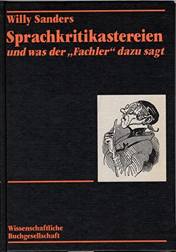 Stock image for Sprachkritikastereien for sale by Reuseabook