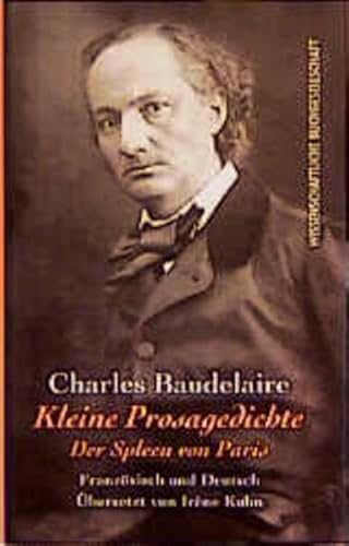 Stock image for Kleine Prosagedichte. Der Spleen von Paris for sale by medimops