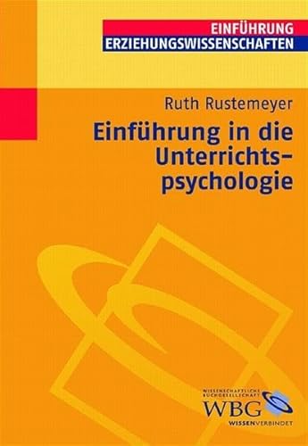 9783534162628: Einfhrung in die Unterrichtspsychologie.