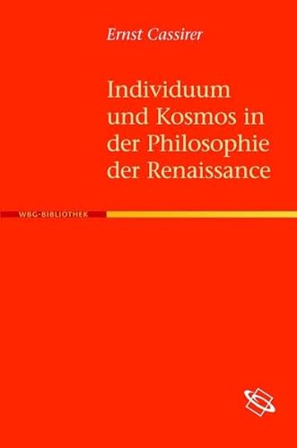 9783534189915: Individuum und Kosmos in der Philosophie der Renaissance