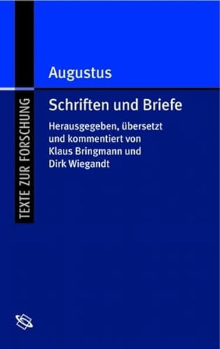 9783534190287: Augustus: Schriften, Reden und Aussprche