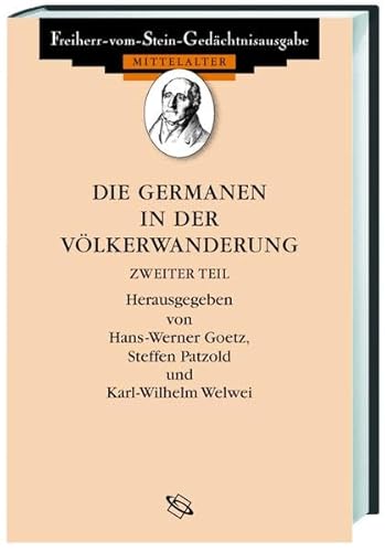 Imagen de archivo de Die Germanen In Der Volkerwanderung- Zweiter Teil a la venta por Tacoma Book Center